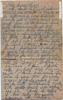 1940 lettera O. Pia Cristallini pag. 1