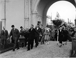 1956 Decima (BO) funerale di  Ida Gaspari