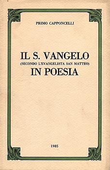 1985 Vangelo di Matteo in poesia 