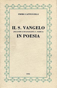 1991 Vangelo di Marco in poesia 